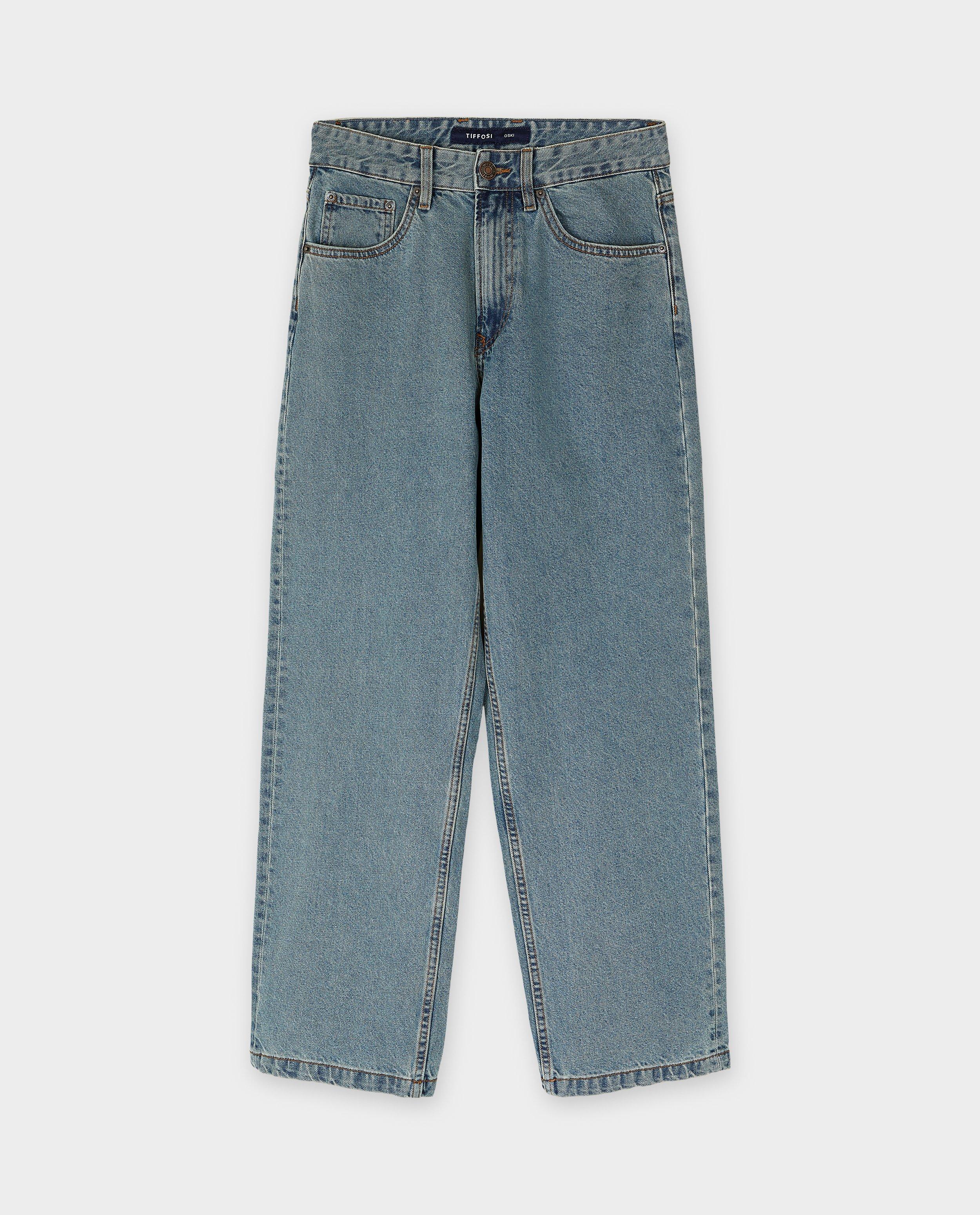 Blugi Tiffosi Blue, croială baggy, albastru închis