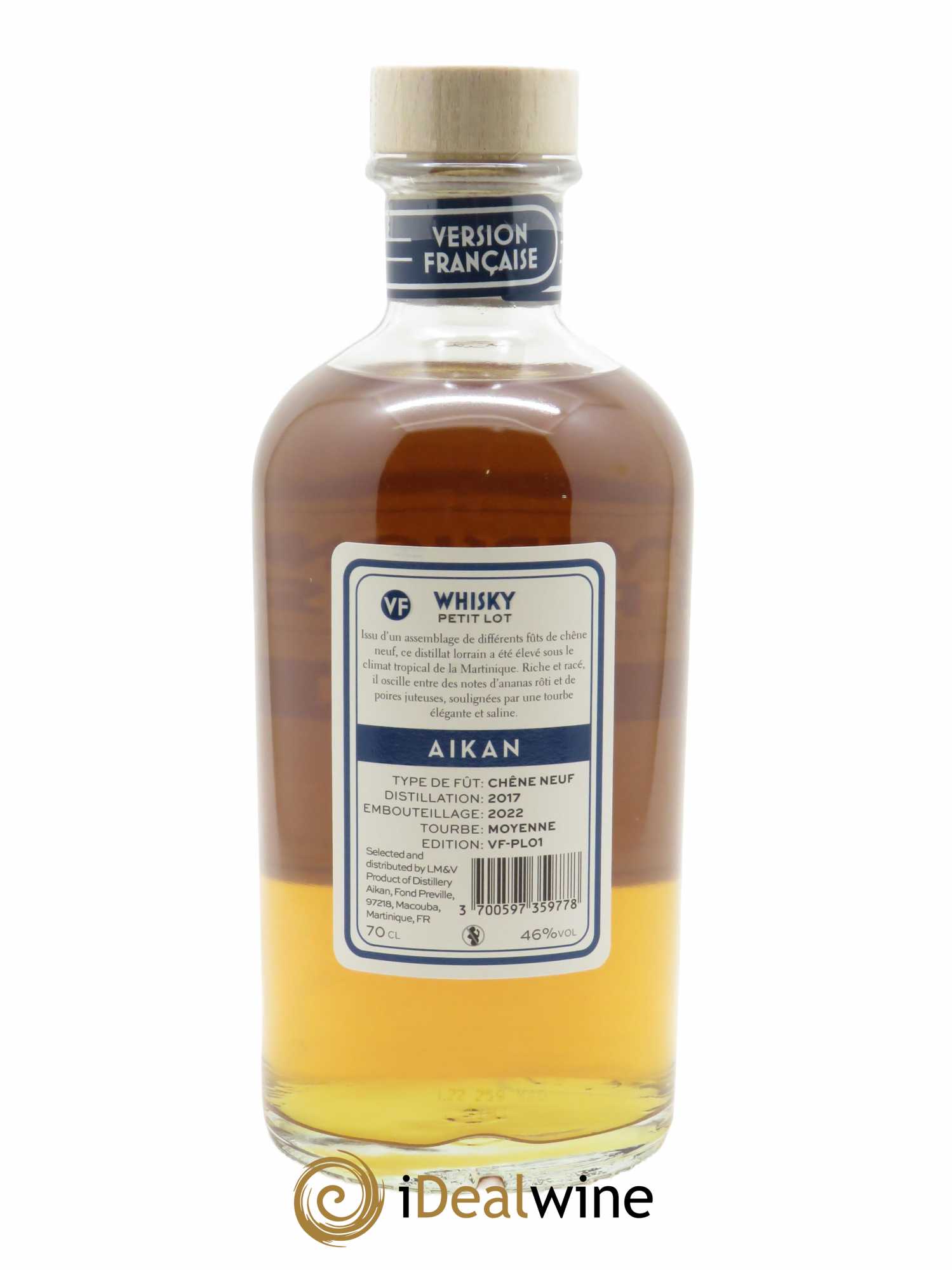 Whisky Version Française Aikan Petit Lot Antipode (70 cl)  - Lot de 1 Bouteille