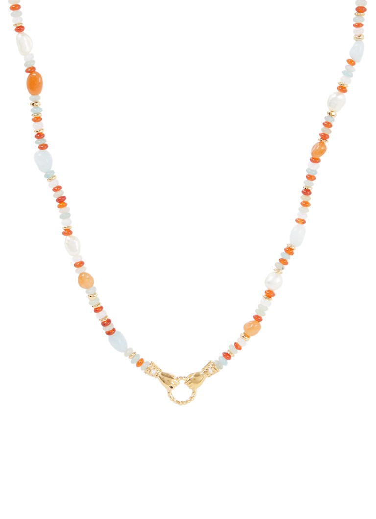 Missoma In Good Hands necklace gold-plated