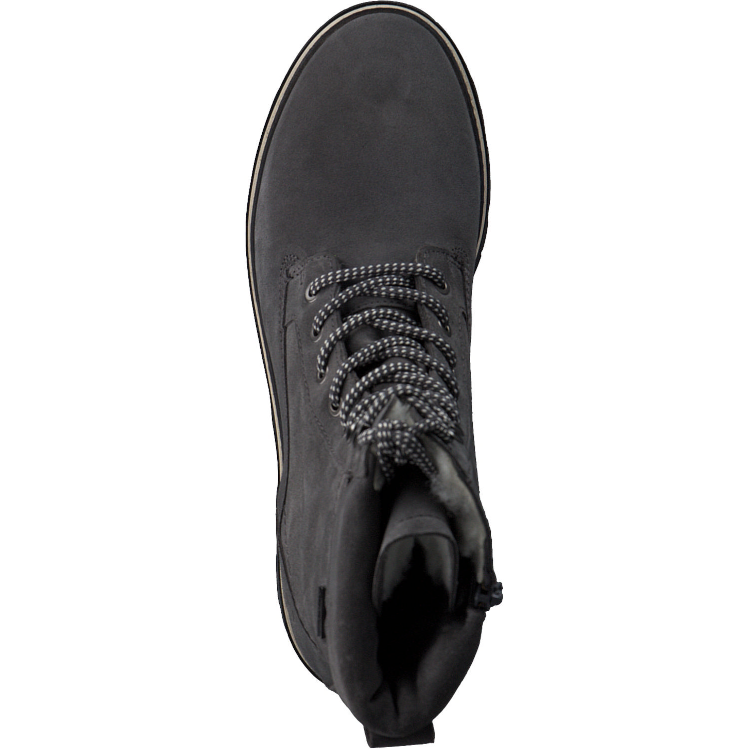 Tamaris 26859, Schnürstiefeletten, Damen, anthracite