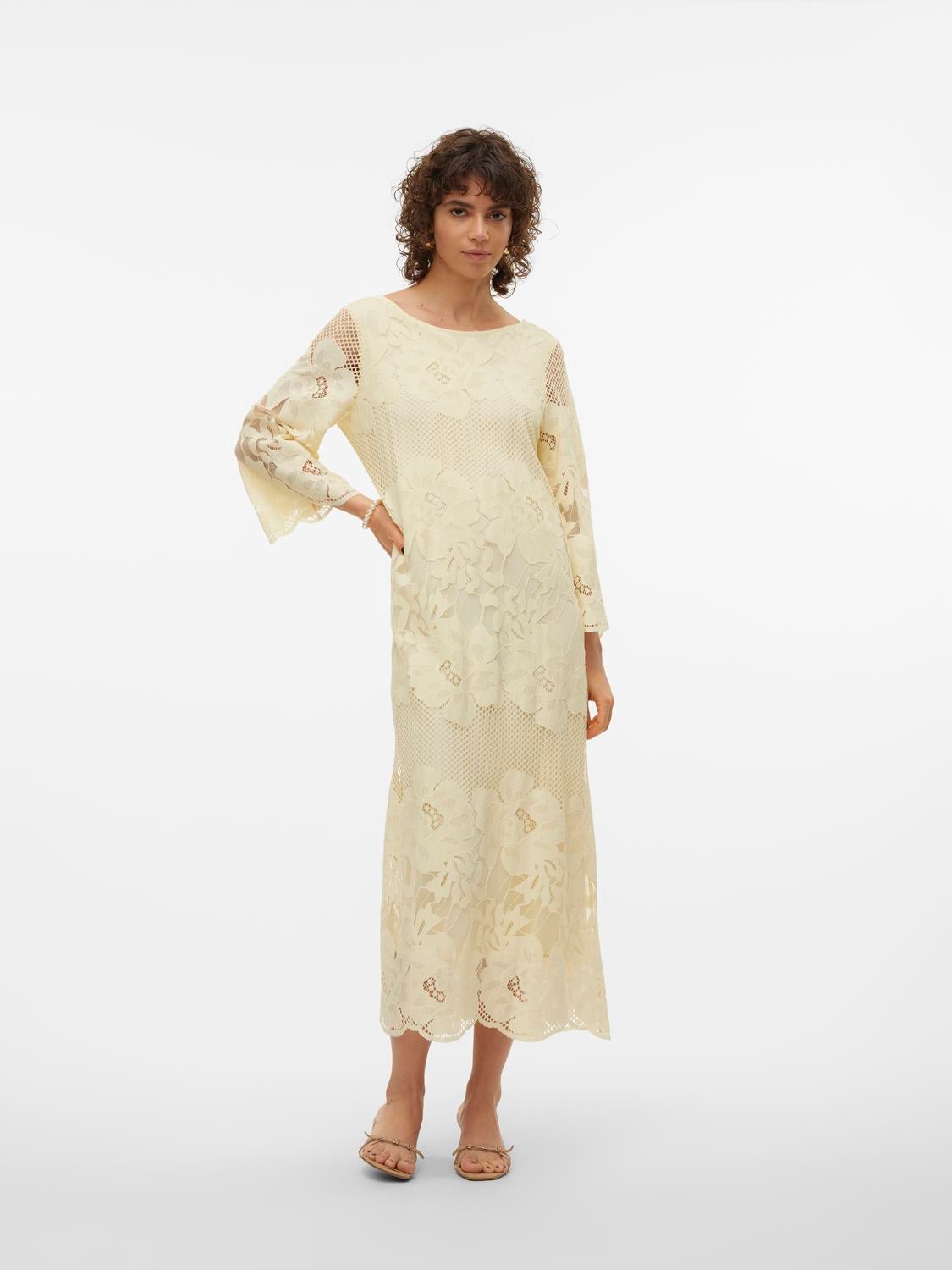VMLUNA Langes Kleid