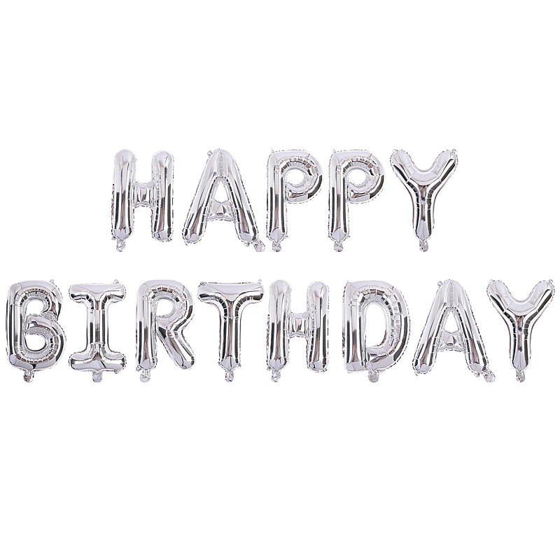 Giform Ballongsett 40 cm Happy birthday