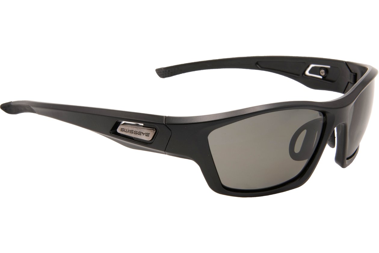 Swiss Eye Trail black matt / smoke polarized Lens