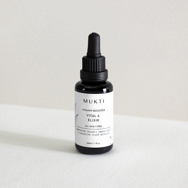Mukti Organics Age Defiance Vitamin Booster Vital A Elixir Gesichtsserum