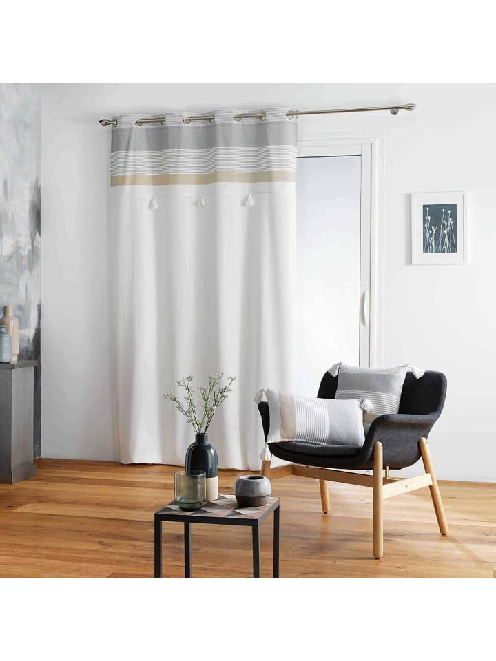 Douceur d’Intérieur Fenstervorhang in weiß günstig kaufen onesize