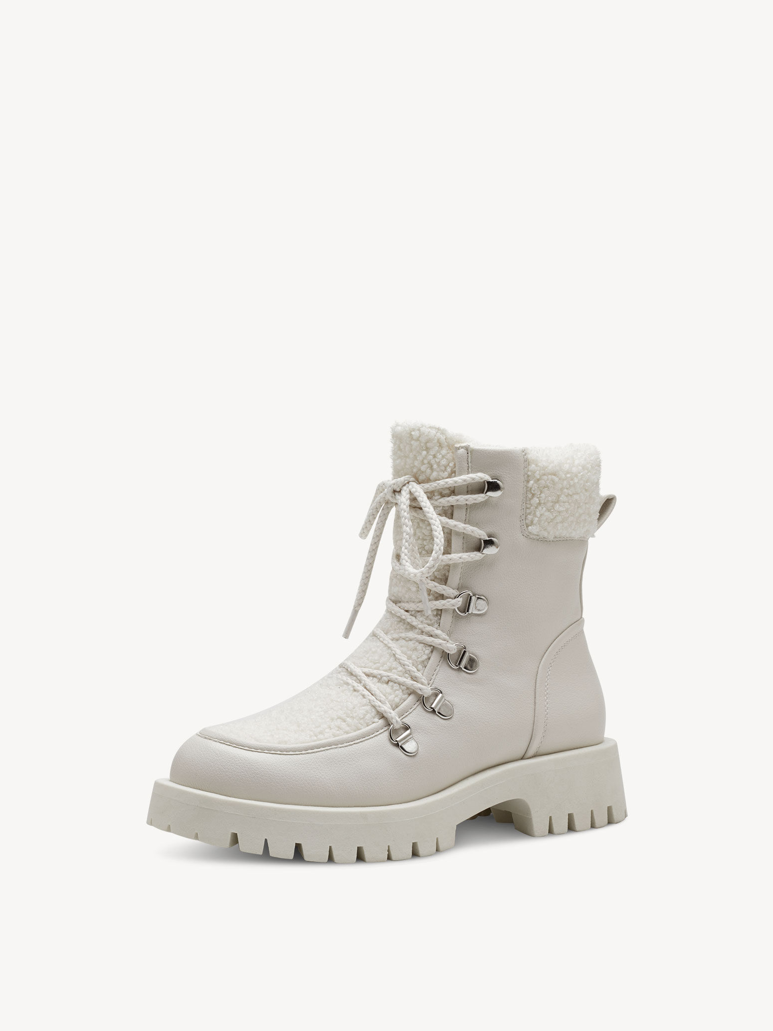 Bottine - blanc doublure chaude