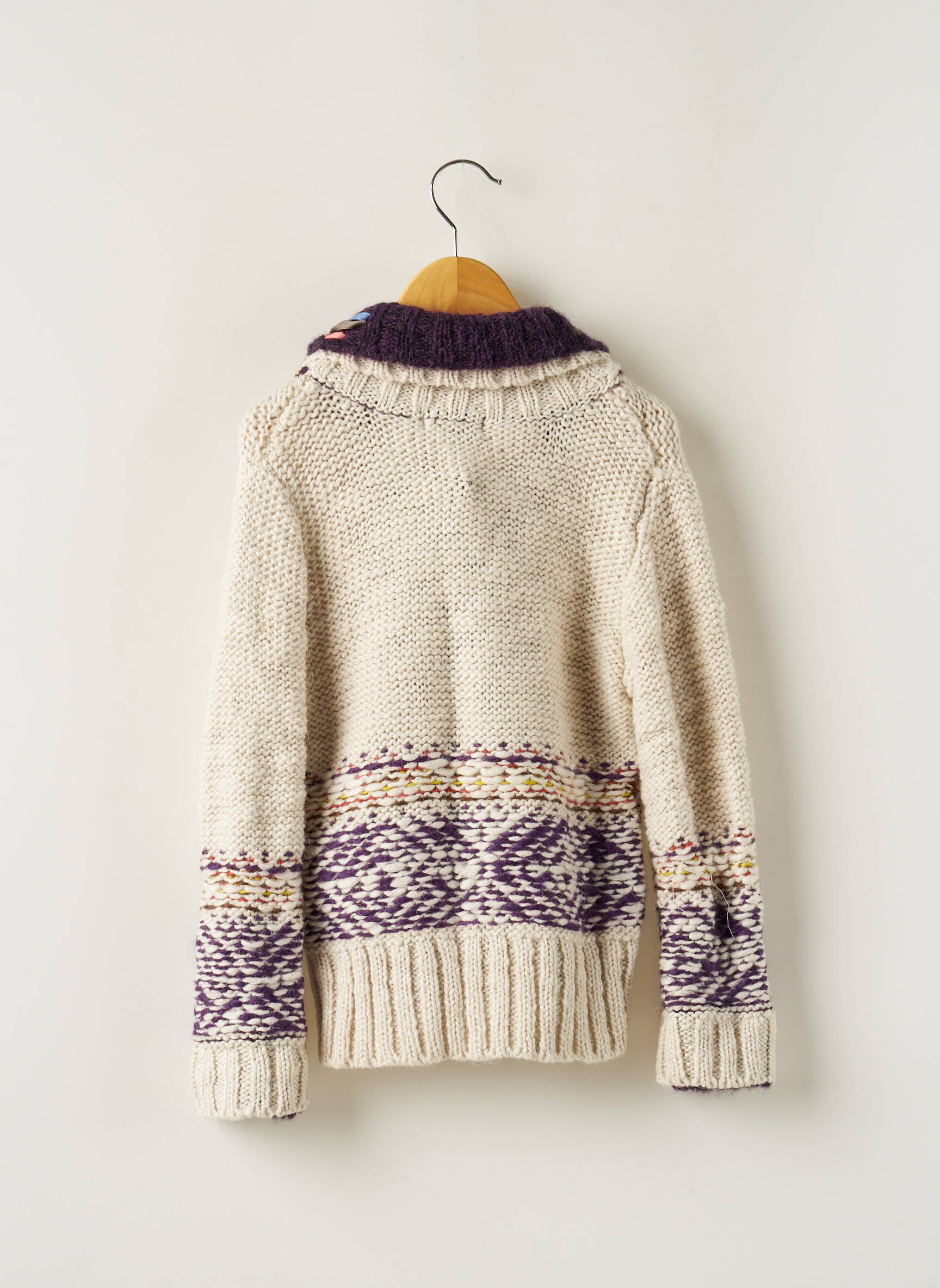 Catimini Grosse Maille Fille couleur beige