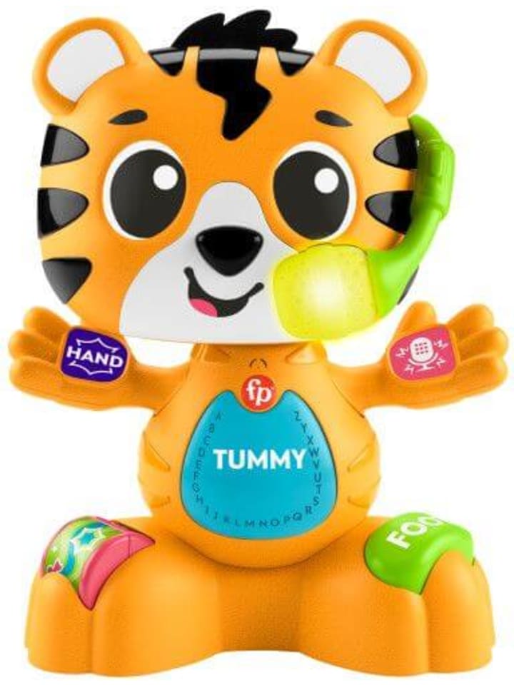 Fisher-Price Musikspielzeug Beat Bande Lern & Tanz Tiger Justin (D), ab 1 Jahr günstig kaufen onesize