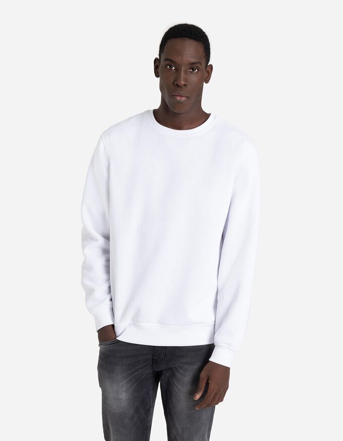 Sweatshirt - Rippbündchen