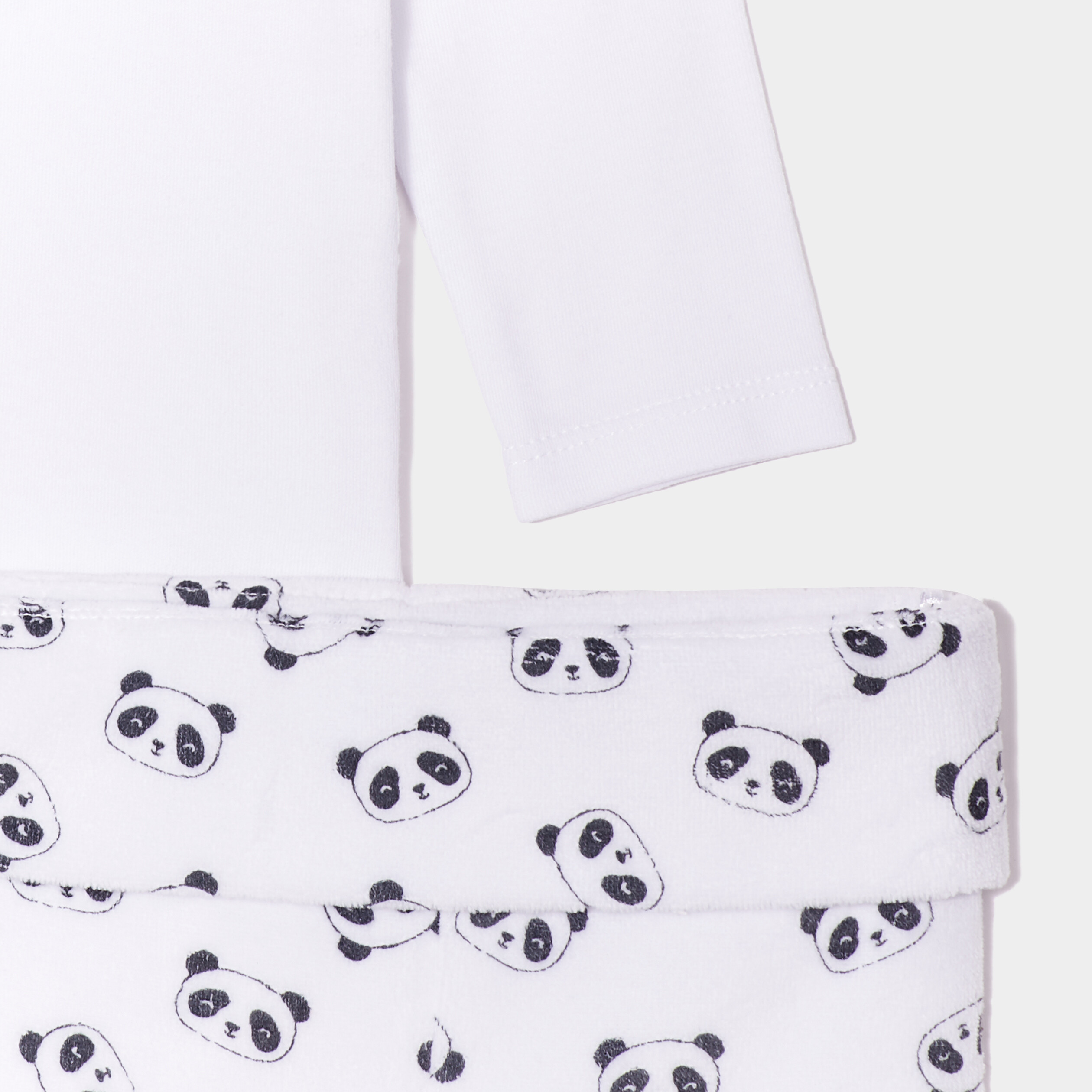 Ensemble body pantalon bonnet blanc bébé garçon | La Halle