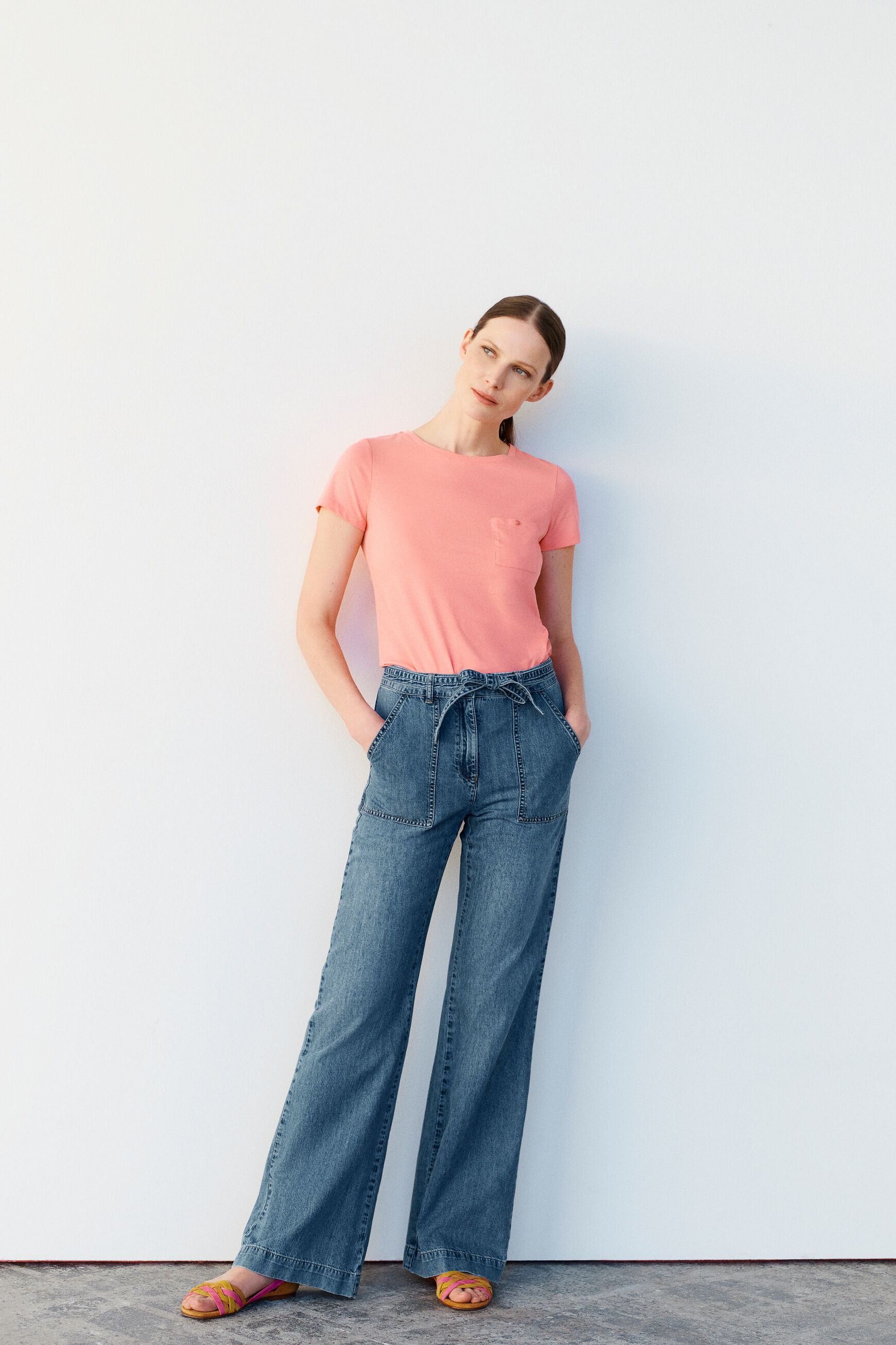 jean darwin denim baby bleu femme