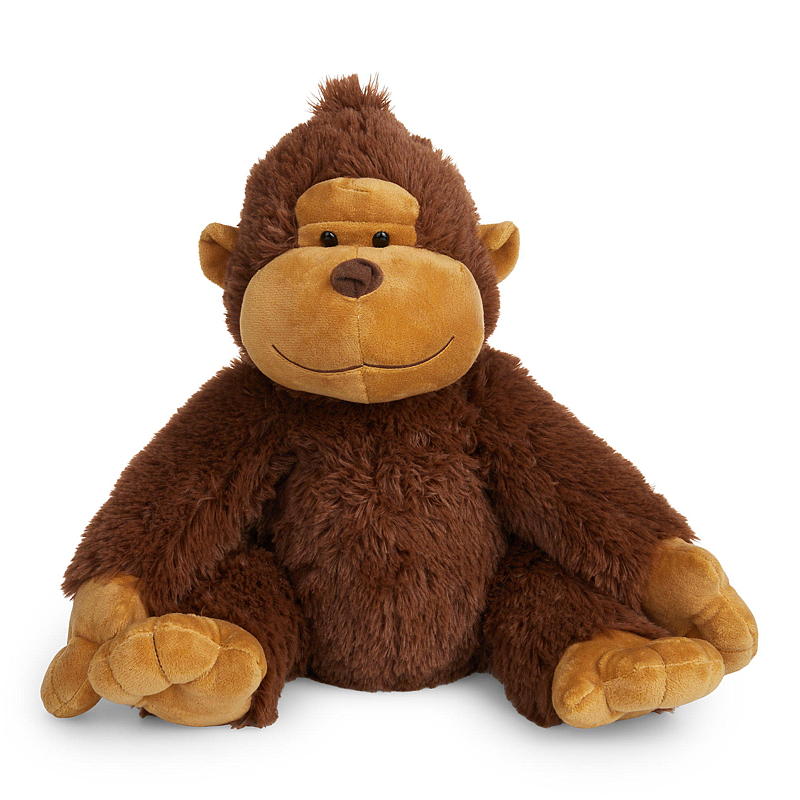 FunToys Kosedyr 33 cm, gorilla