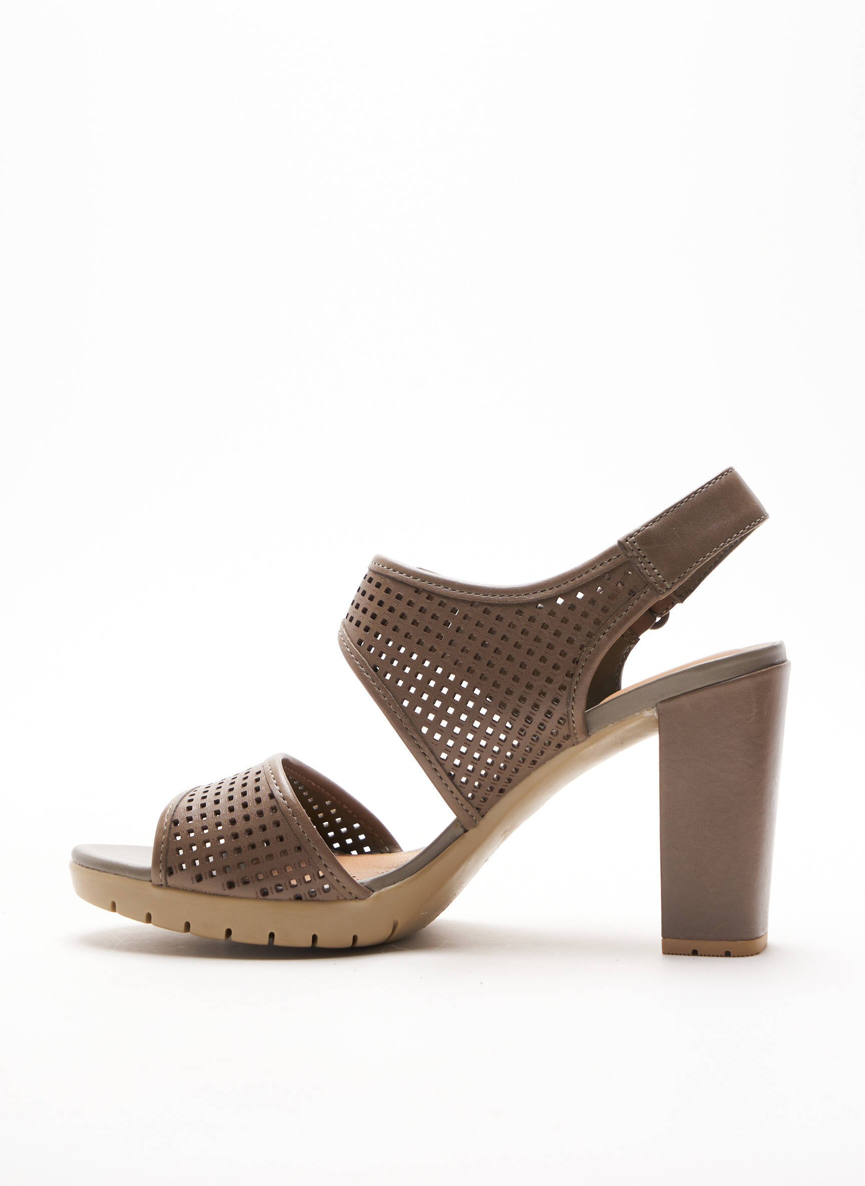 Clarks Sandales Nu Pieds Femme couleur marron