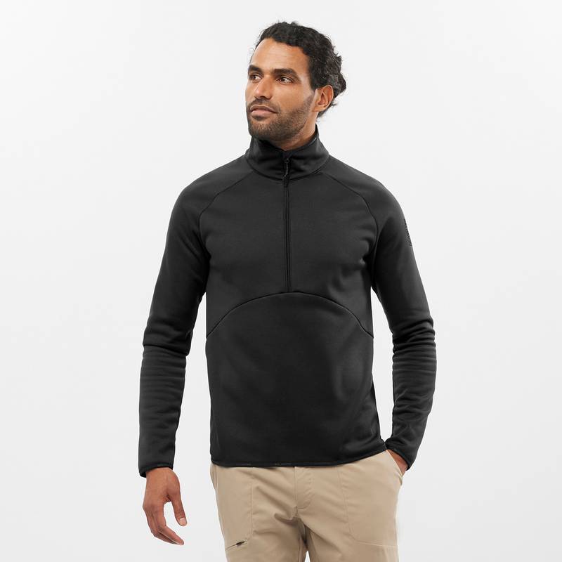 Salomon ESSENTIAL WARM Fleeceshirt Herren