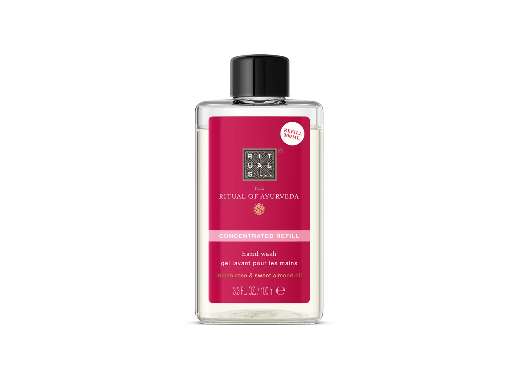 Le rituel de l'Ayurveda, recharge concentrée de savon pour les mains 100 ml