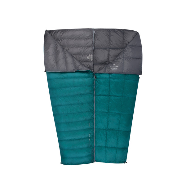 TRAVELLER TRI - REGULAR TEAL - Hüttenschlafsack