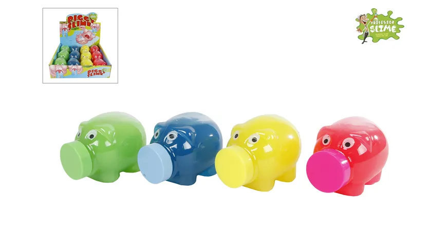 Van Manen - NEON SLIME SCHWEIN,MANEN 620474, 1 Stück, sortiert 150 g