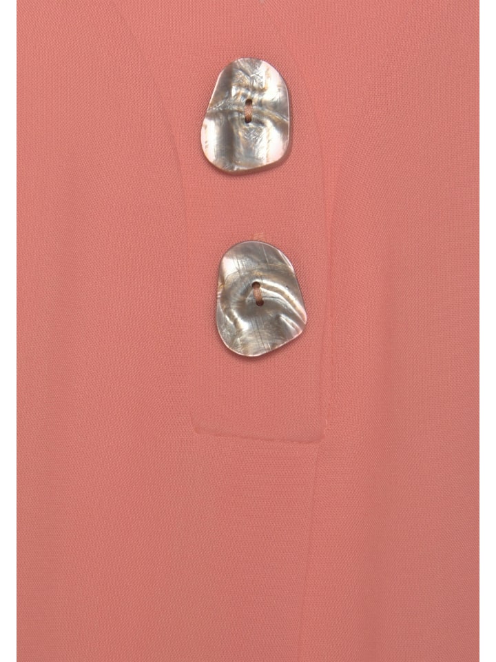 LASCANA Schlupfbluse in peach günstig kaufen