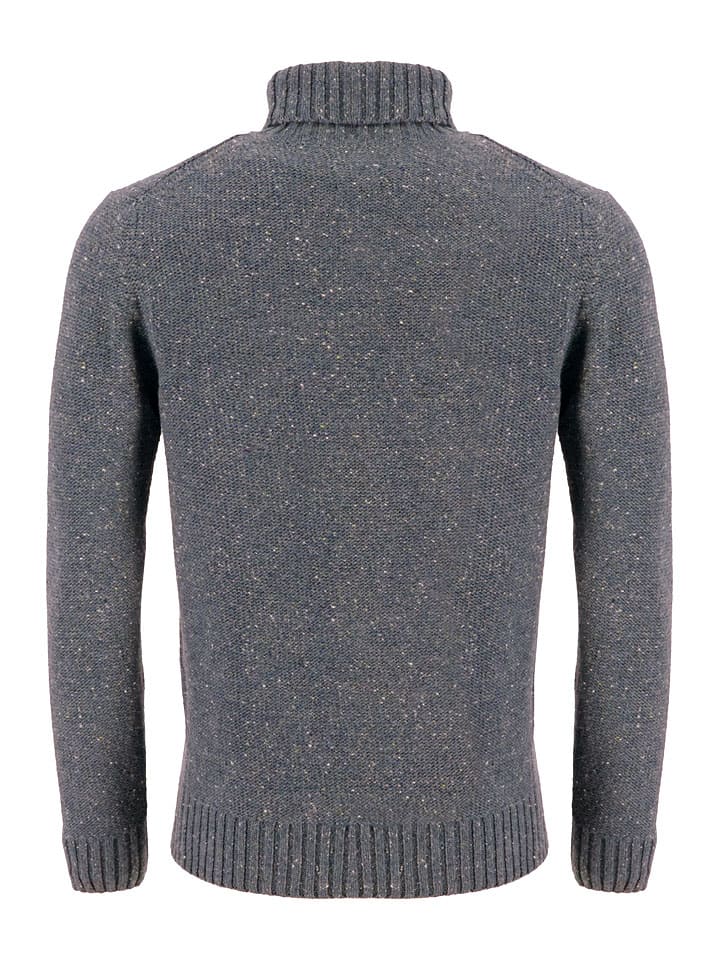 FYNCH-HATTON Rollkragenpullover in Grau günstig kaufen
