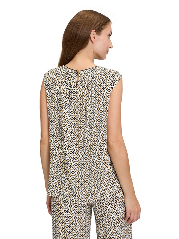 CARTOON Bluse in Weiß/ Gelb günstig kaufen