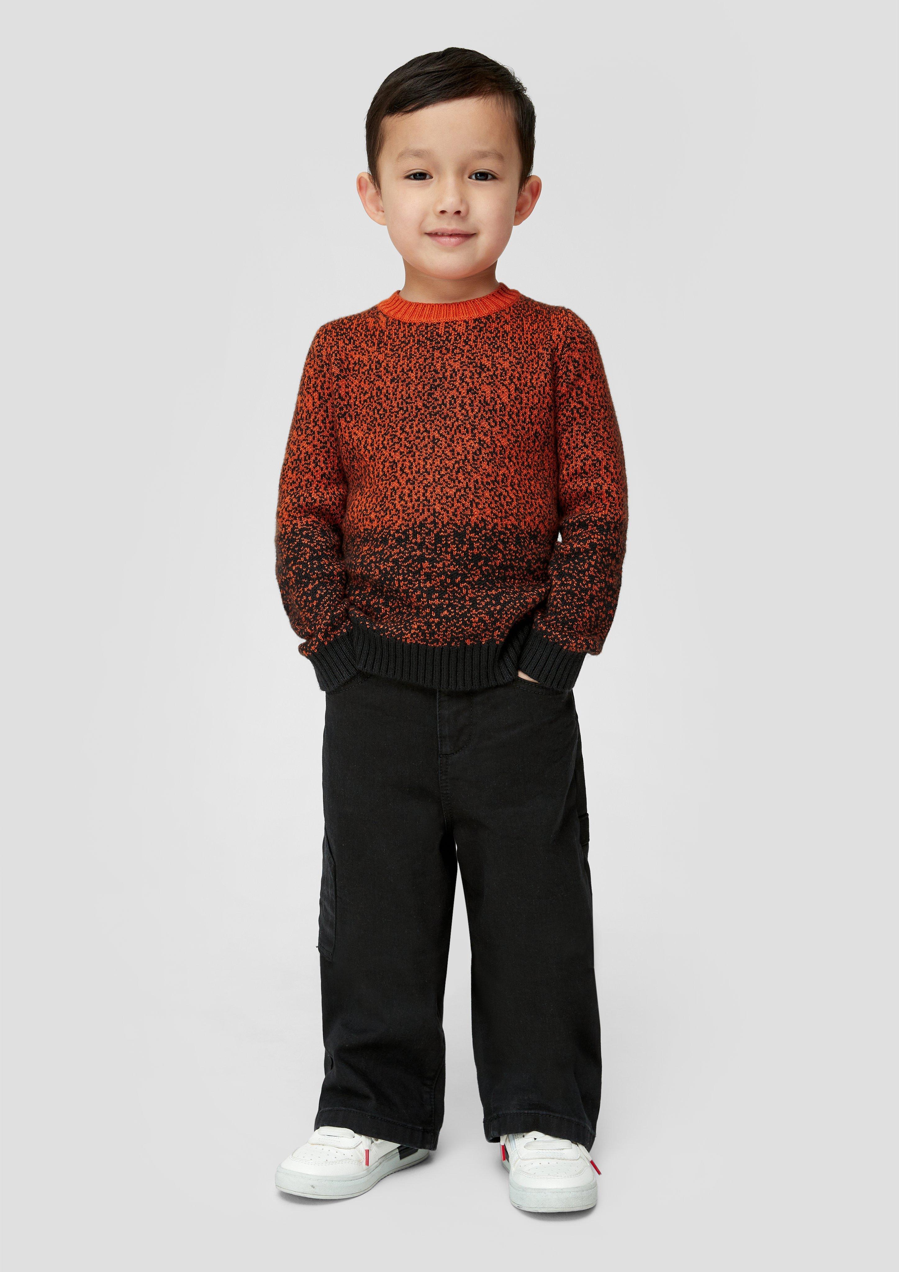 Melierter Strickpullover  2138597-25X1