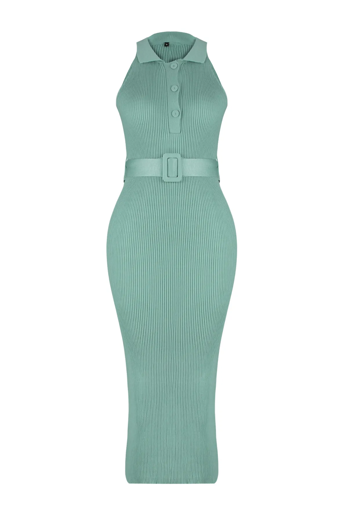 Trendyol Collection  Grüner Flachriemen mit Details TWOSS22EL1031