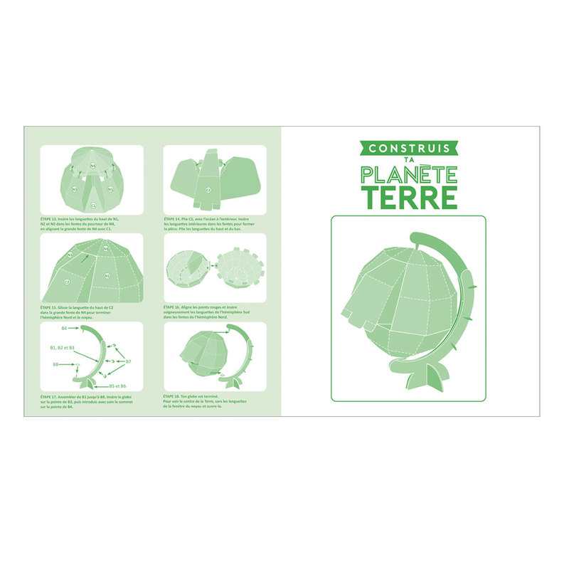 Livre Construis ta planète Terre - Gallimard Jeunesse