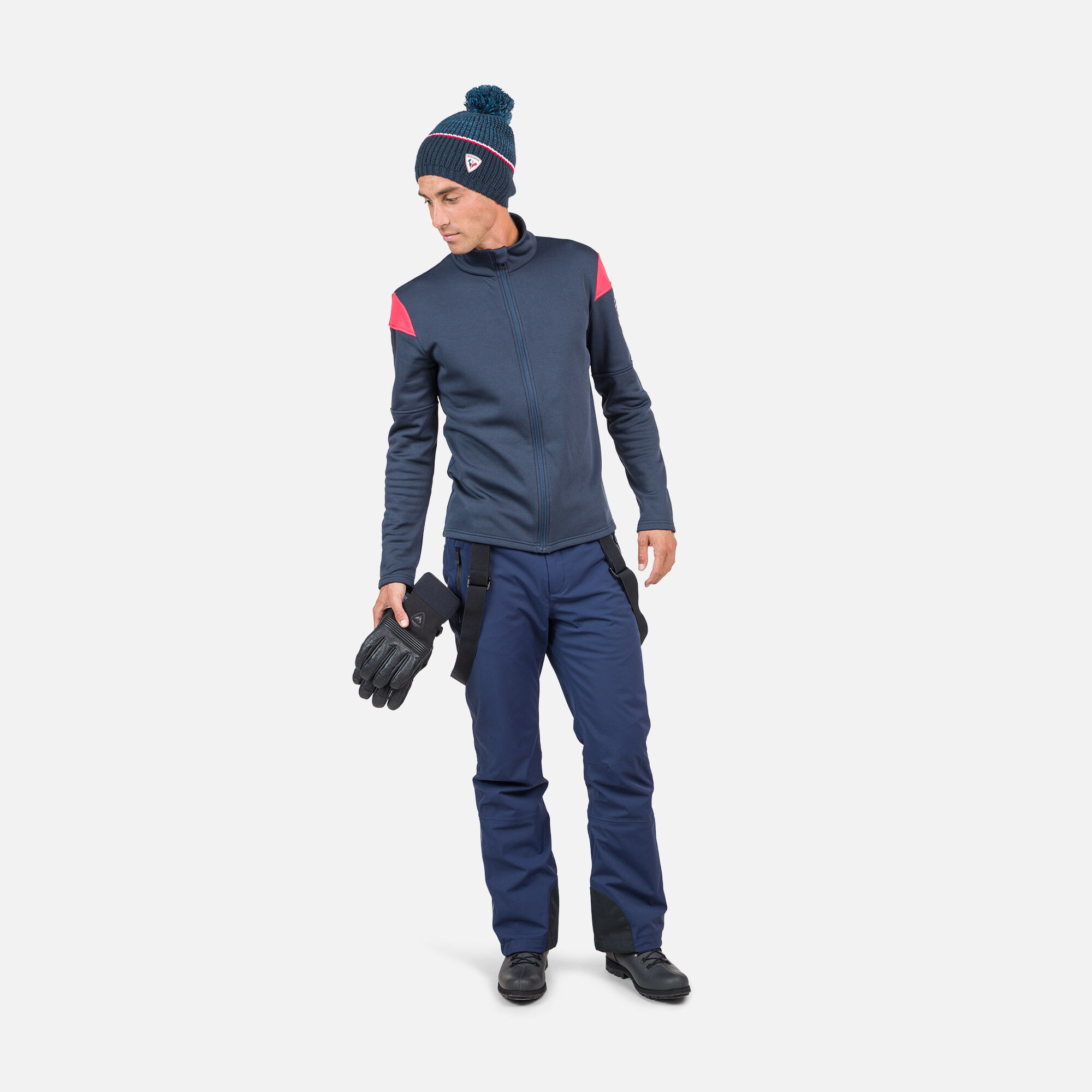 Couche intermédiare à zip intégral Aerial homme
