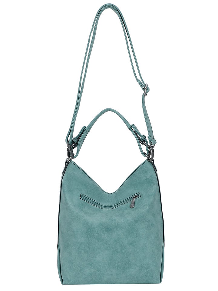 Fritzi aus Preußen Schultertasche in Türkis - (B)15 x (H)32 x (T)34 cm günstig kaufen onesize