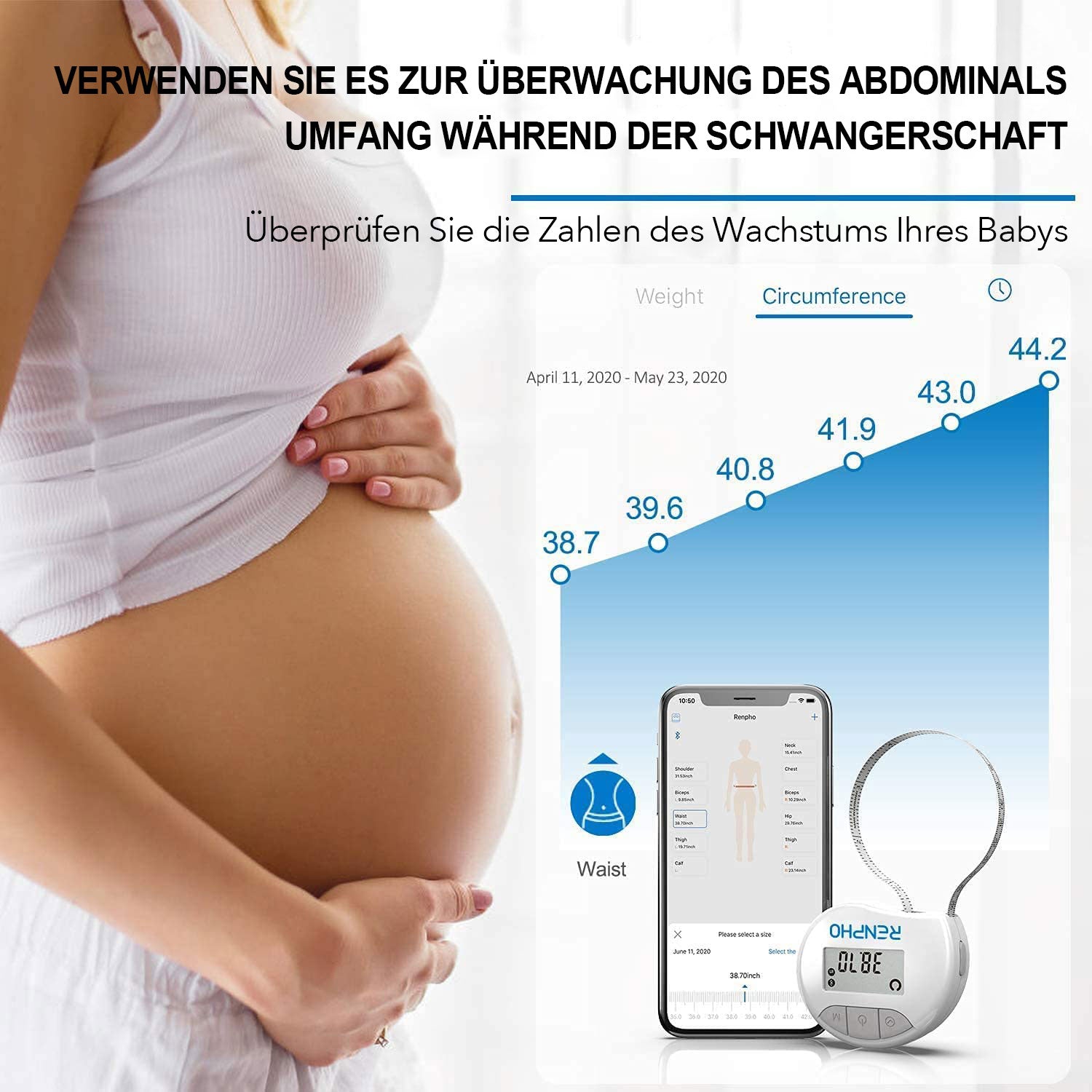 Smart Körperumfangmaßband