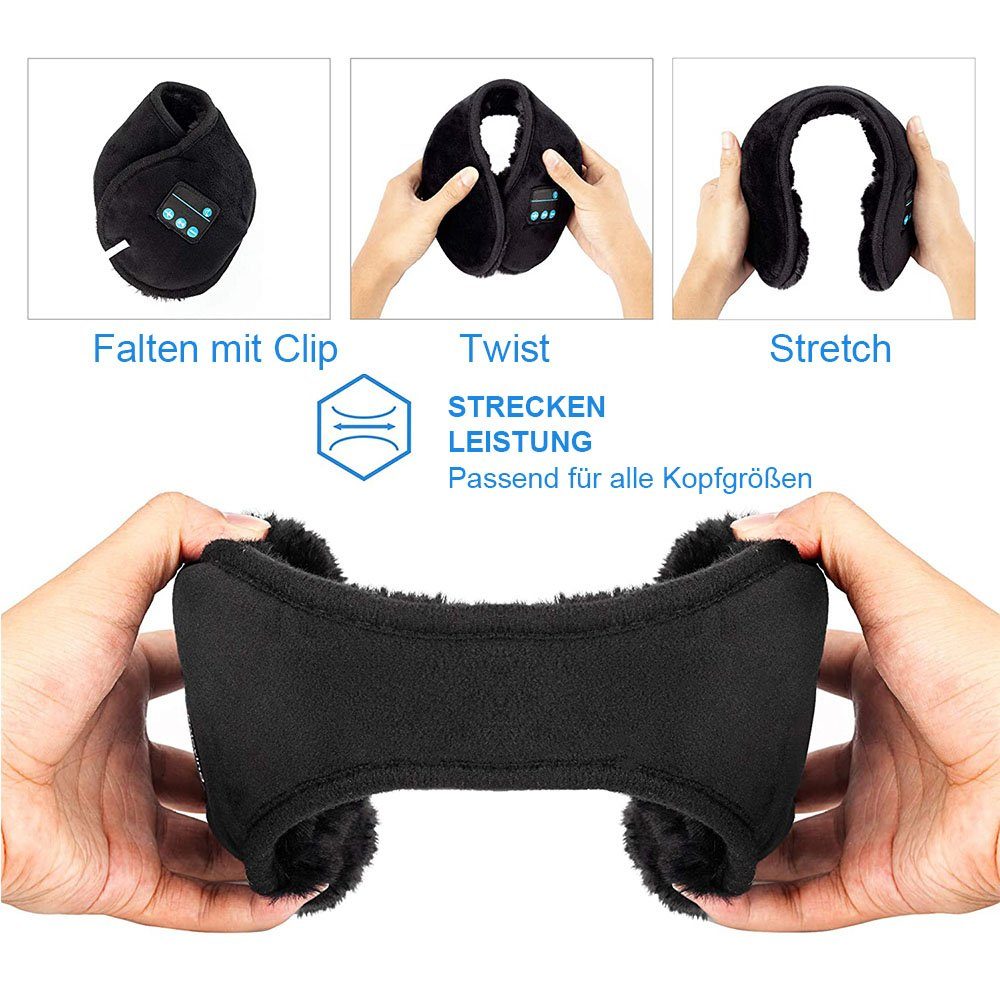 Jormftte Bügelgehörschutz Ohrenschützer Kopfhörer Bluetooth