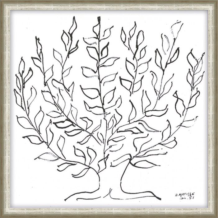 Siebdruck Henri Matisse: La Platane
