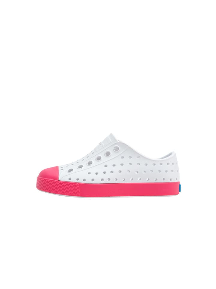 Native Slipper in Pink/ Weiß günstig kaufen