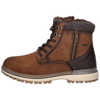 Puccetti Schnür Boots in braun