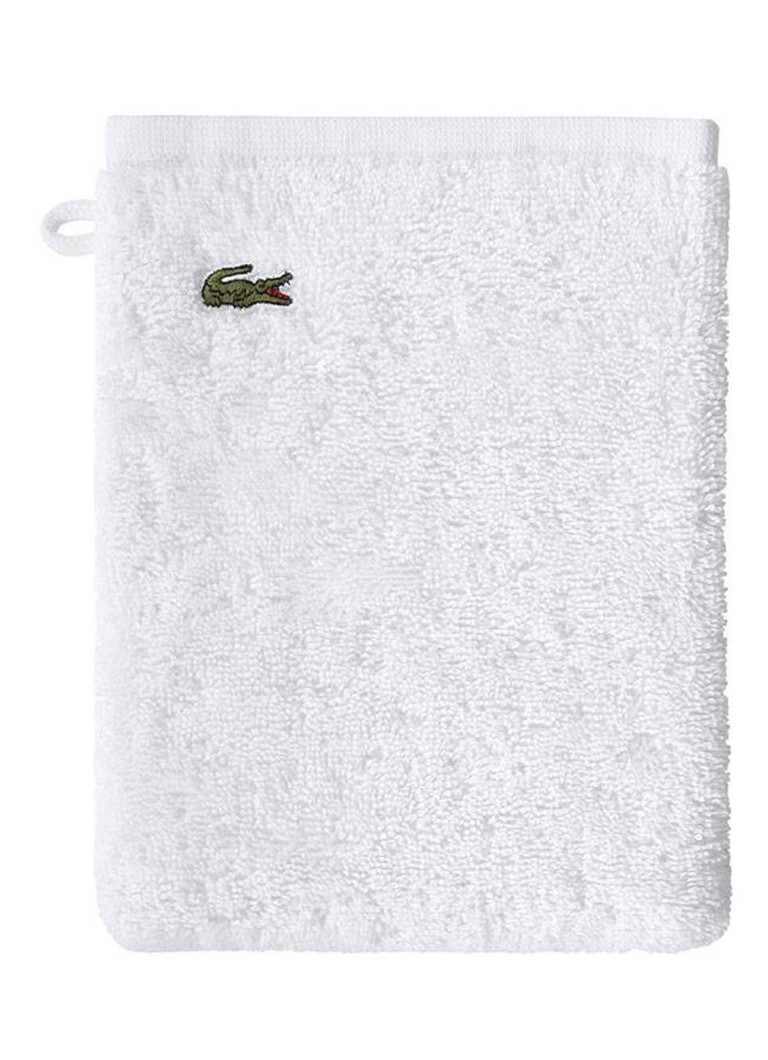 Lacoste LeCroco washcloth - 21 x 15 cm