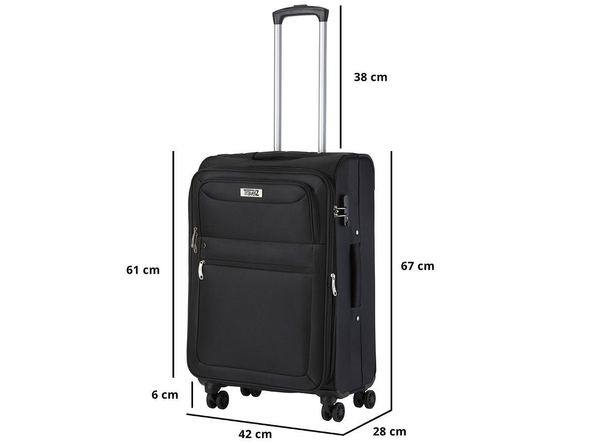 Travelz Softspinner 67 cm TSA Reisekoffer