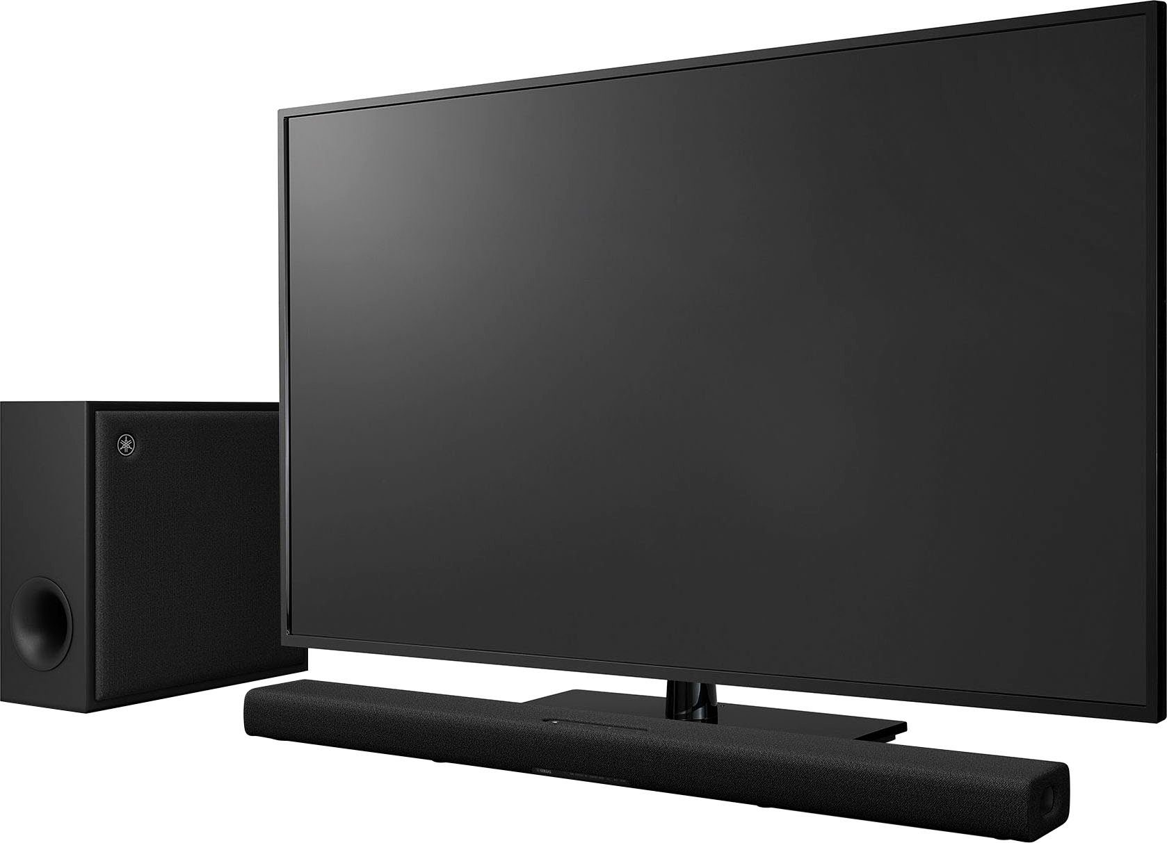 Yamaha TRUE X BAR 50A Stereo Soundbar (Bluetooth, WLAN (WiFi), 280 W, mit externem Subwoofer)