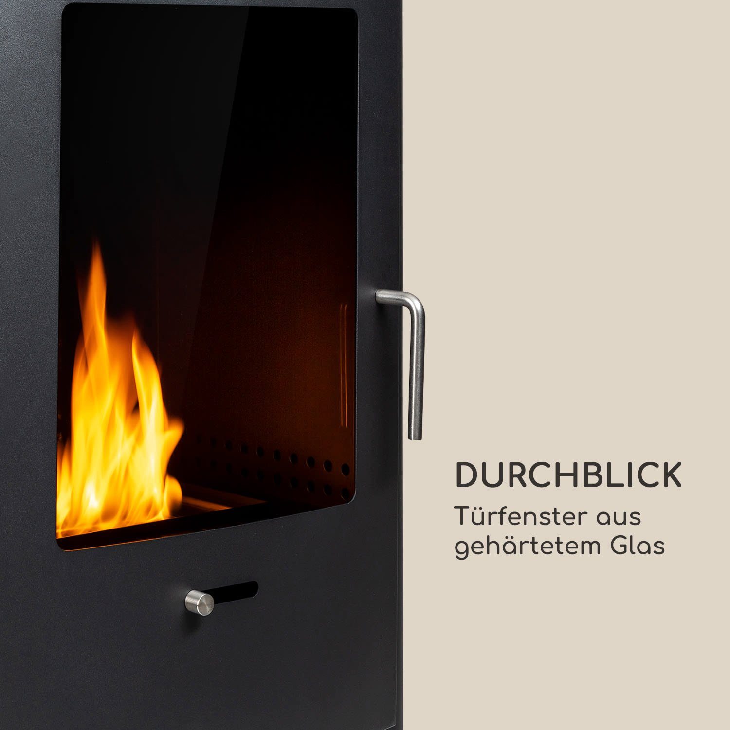 Blumfedt Echtfeuer-Dekokamin Fiamme Cantal Ethanol-Kamin