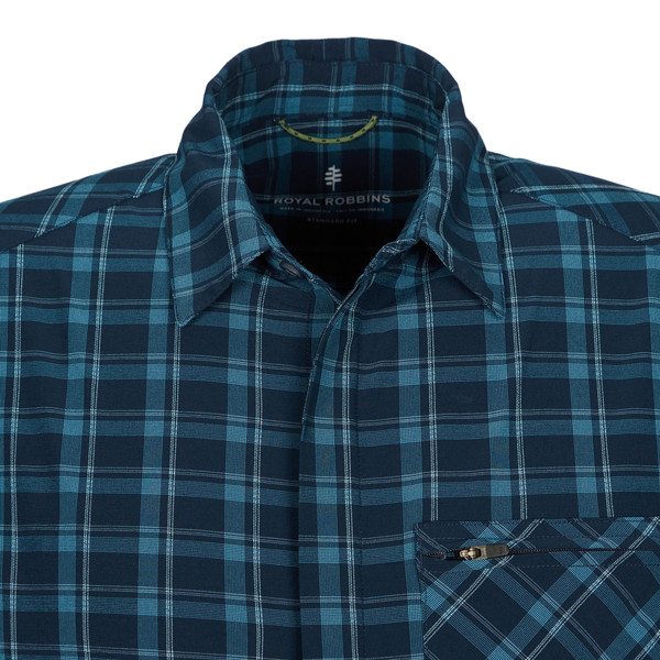 AMP LITE PLAID S/S Herren - Outdoor Hemd