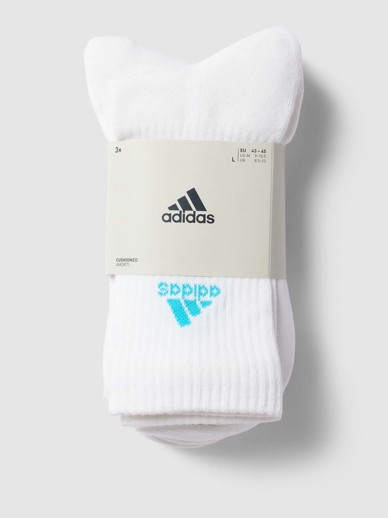Socken mit Label-Detail im 3er-Pack in rosa