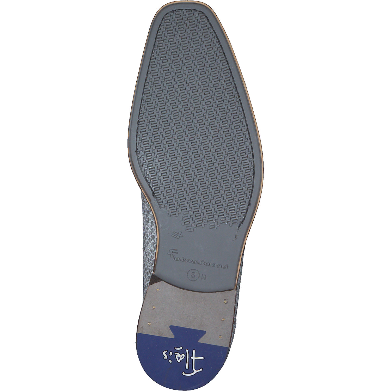 Floris van Bommel 30261, Klassische Halbschuhe, Herren, light grey