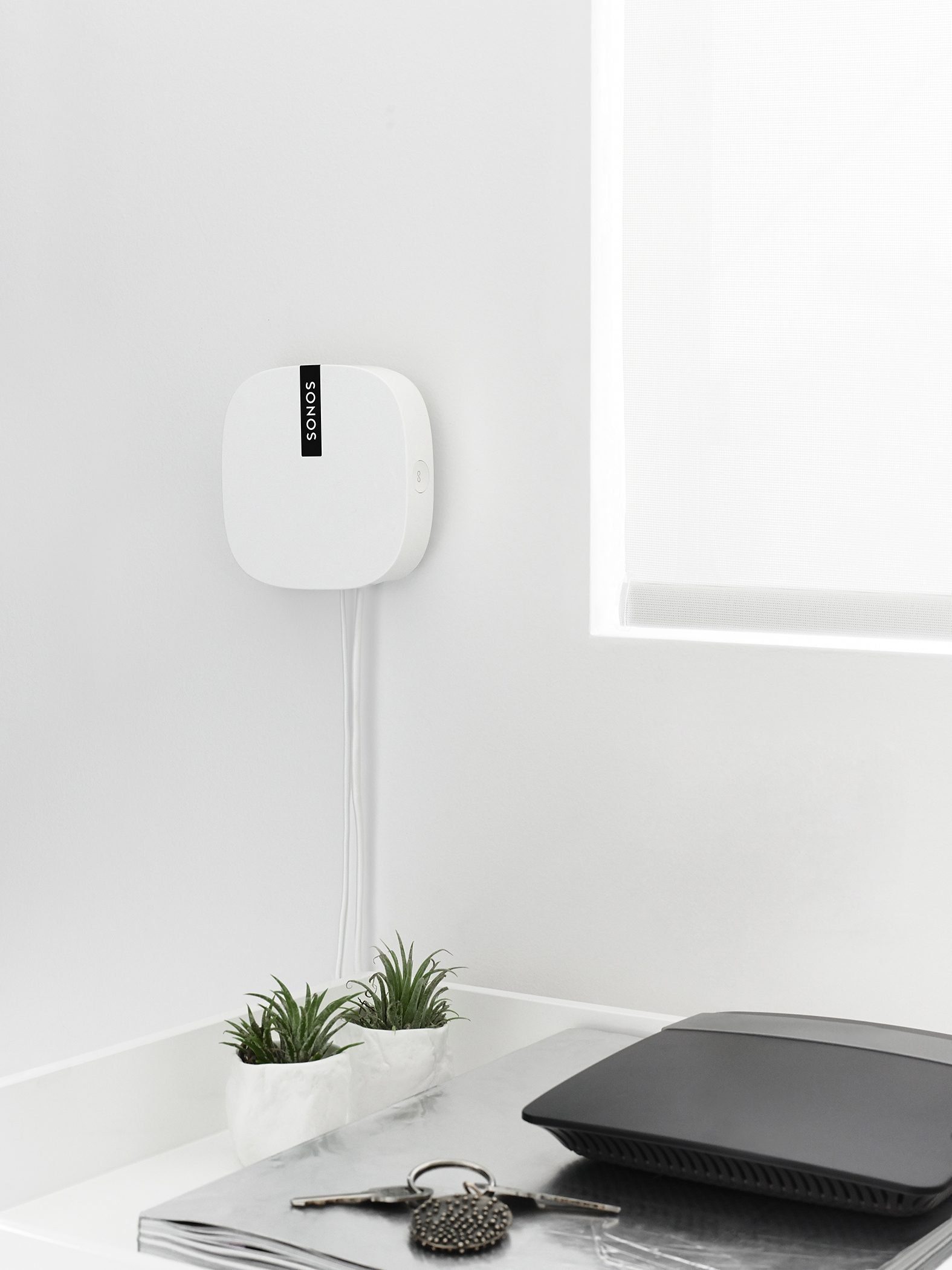 Sonos BOOST I Lautsprechersystem (Extrem stabiles Wireless-Netzwerk)