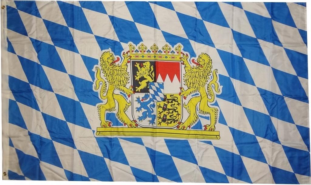 trends4cents Flagge Bayern Löwe Freistaat 90 x 150 cm