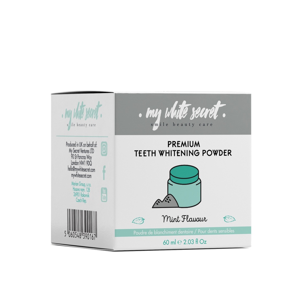 My White Secret Premium teeth whitening powder Blanchisseur de dents en poudre