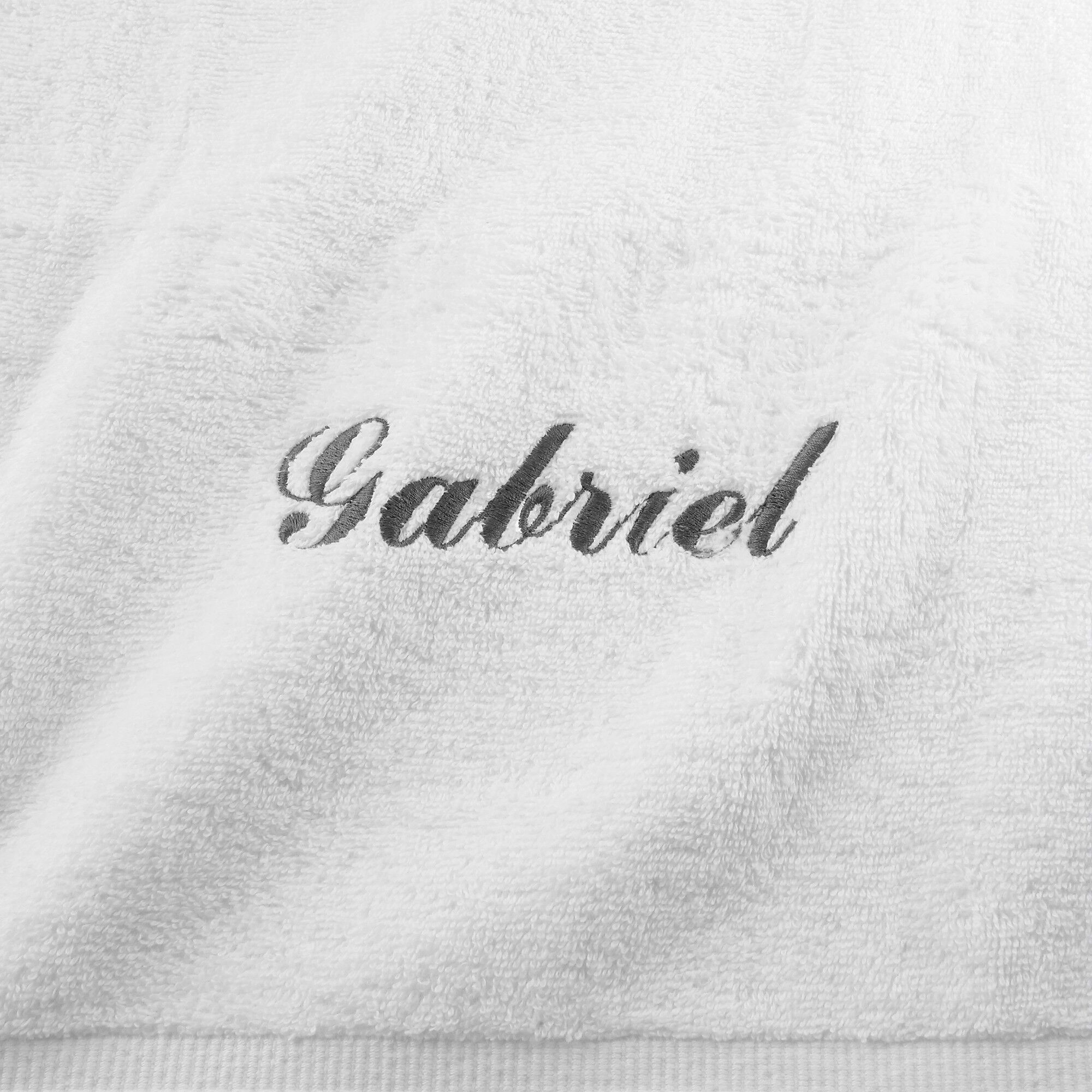 Serviette éponge personnalisable confort moelleux