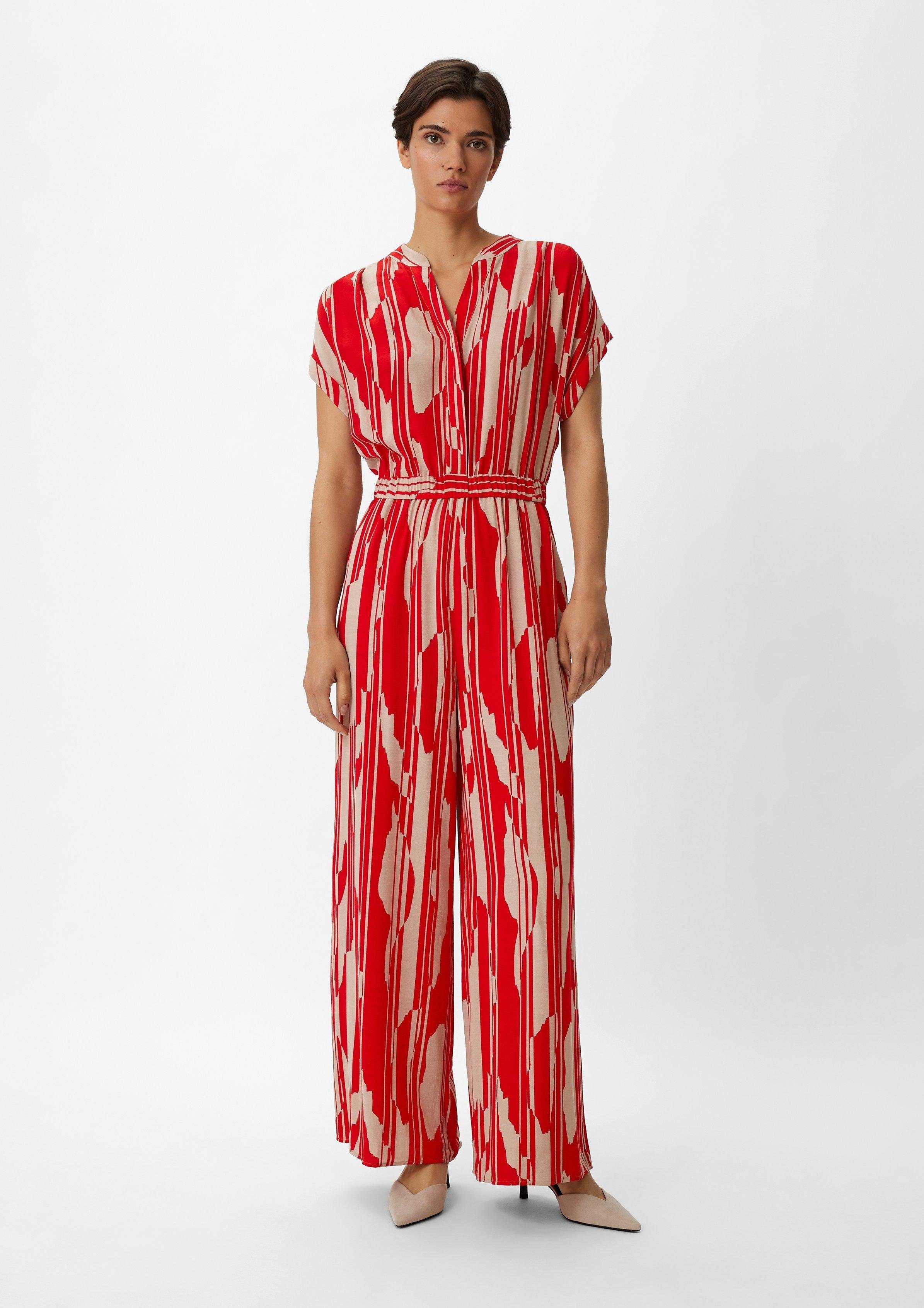 Comma Overall Overall aus Viskose Gummizug