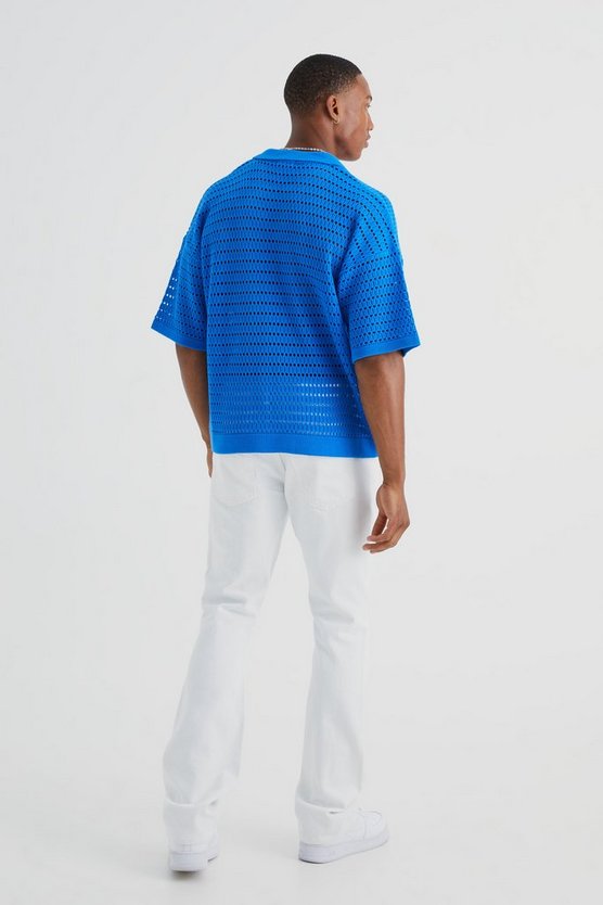 Slim-Fit Schlagjeans