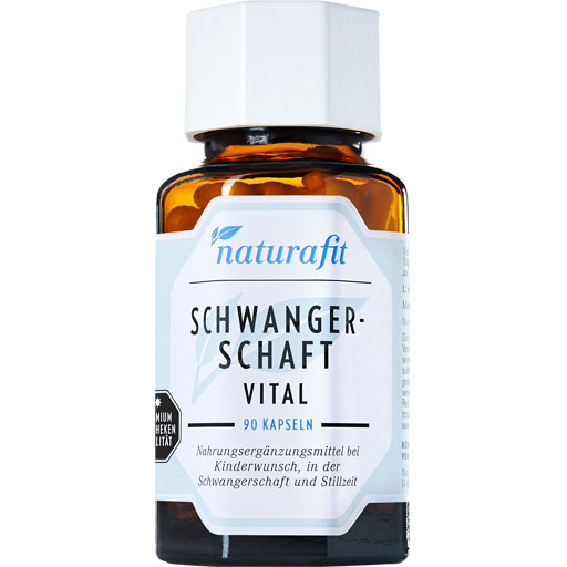 NATURAFIT Schwangerschaft Vital Kapseln  90 St  Kapseln