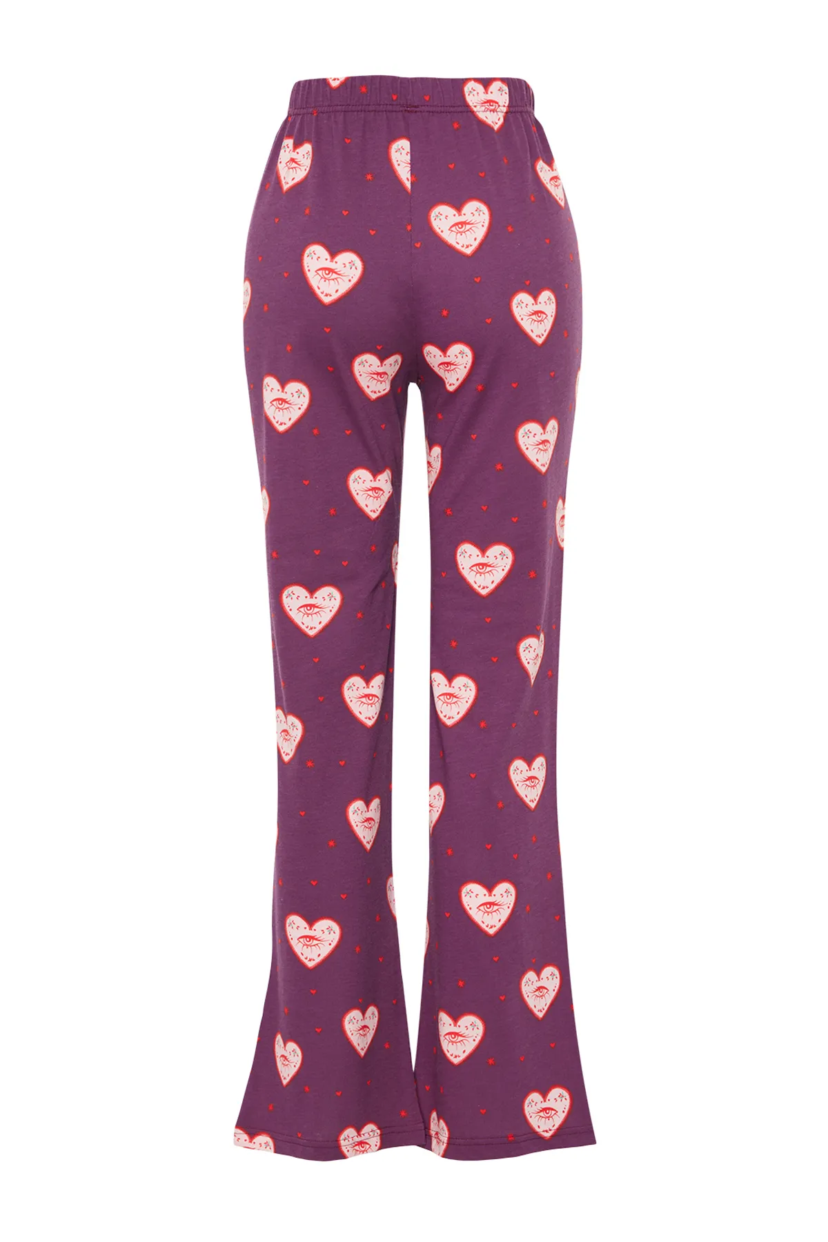 Trendyol Collection  Pyjamahose - Bordeaux - Straight