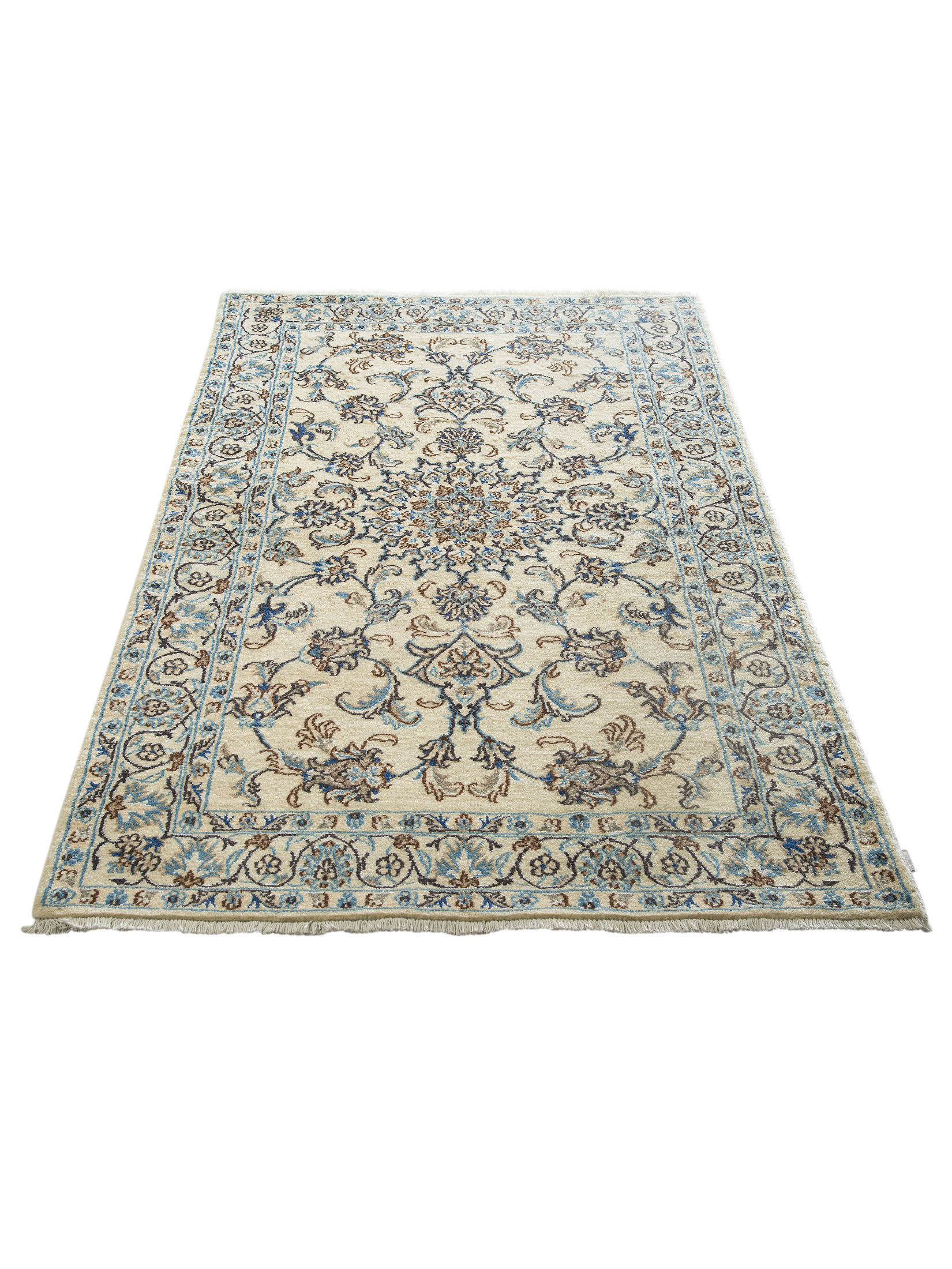 Kaschmar Nain 12 Lah ca. 117 x 203 cm, Unikat / Einzelstück